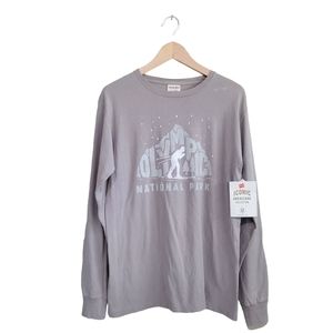 NWT Hanes National Park Longsleeve Tee Olympic National Park